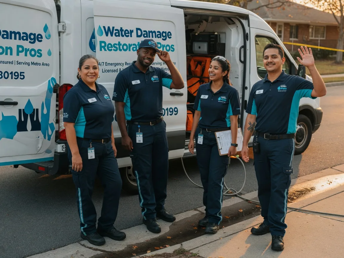 Water Damage Restoration company in Halliday, ND